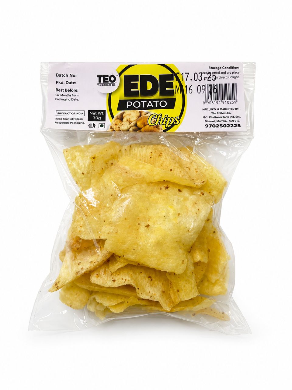 Ede Potato Chips - 70g